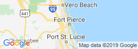 Fort Pierce map